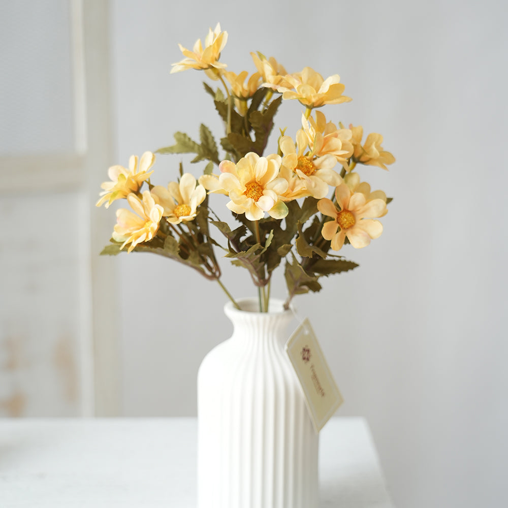 Transworld French Style Chrysanthemum Artificial Flower Decorative Flowers For Home Hotel Decor