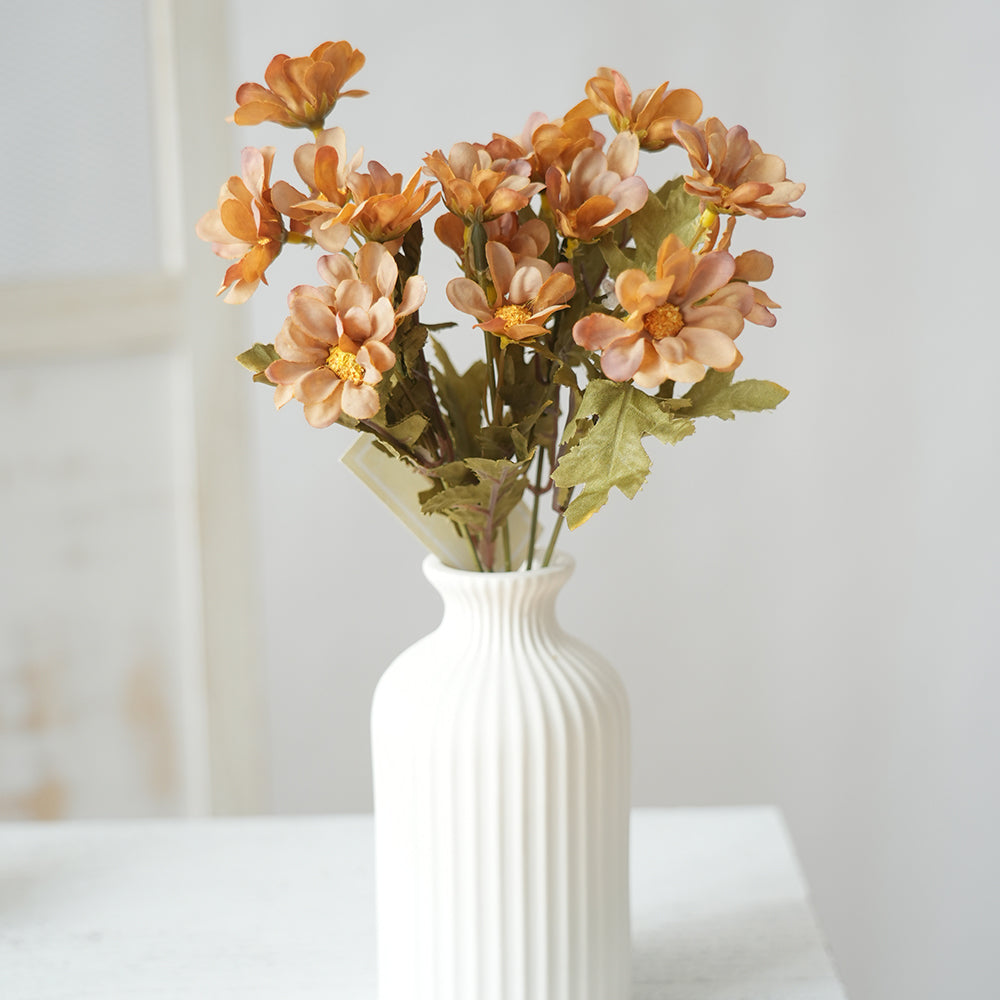 Transworld French Style Chrysanthemum Artificial Flower Decorative Flowers For Home Hotel Decor