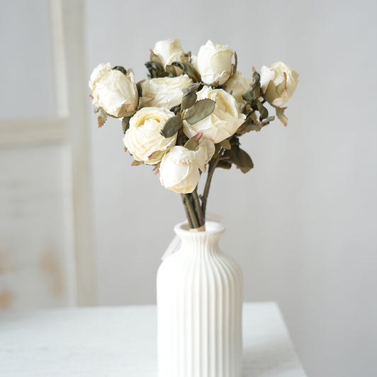 Wholesale Artificial Roses Flower Decorative Flowers Spray for Home Wedding Party Decoration