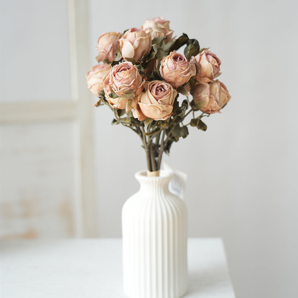 Wholesale Artificial Roses Flower Decorative Flowers Spray for Home Wedding Party Decoration