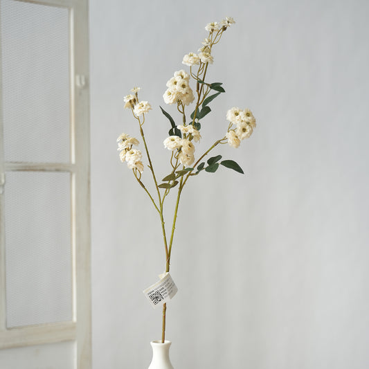 Factory Wholesale Artificial Roses Flower Plant Sprig Flower Arrangements Silk Decorative Flowers for Wedding Party Home Decoration