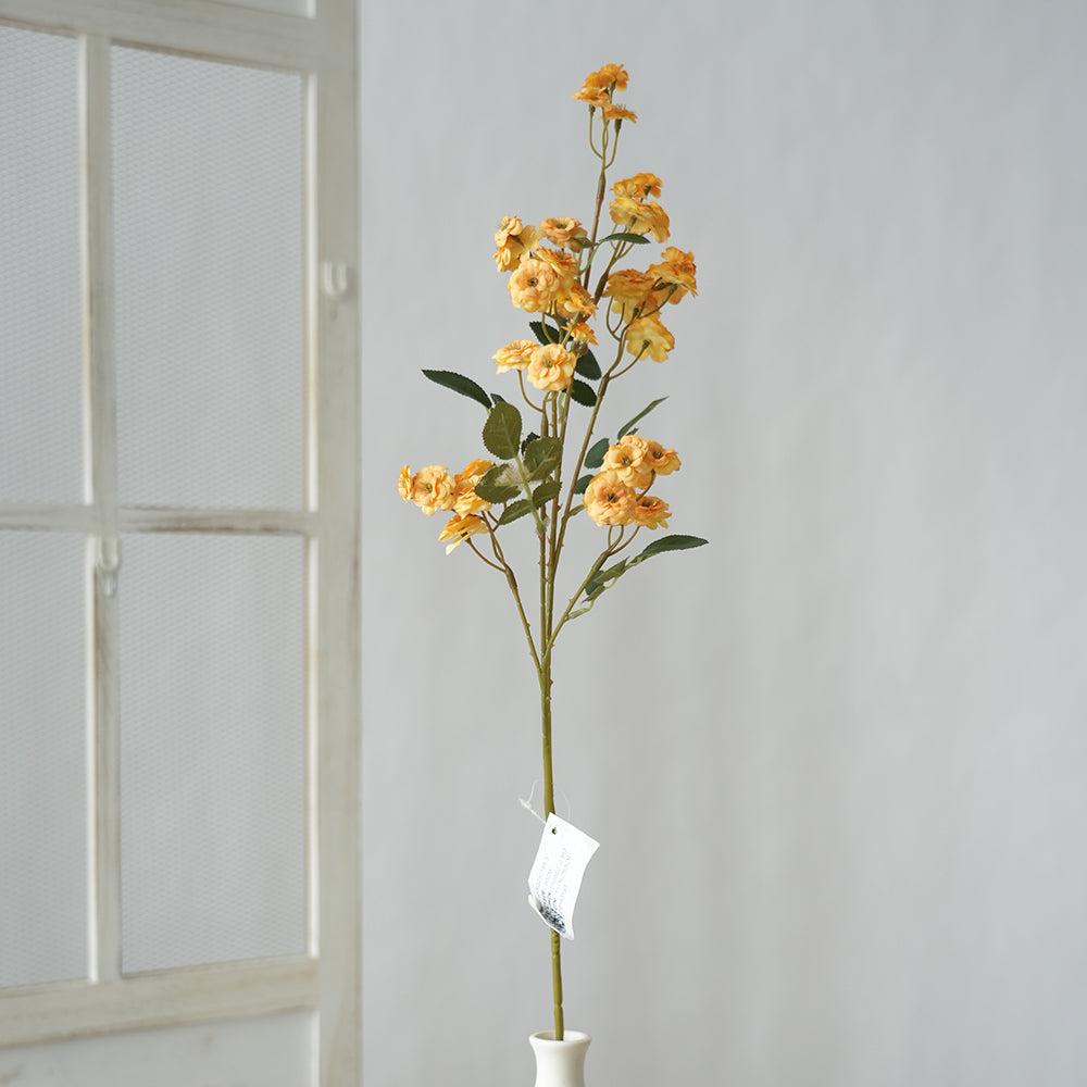 Factory Wholesale Artificial Roses Flower Plant Sprig Flower Arrangements Silk Decorative Flowers for Wedding Party Home Decoration