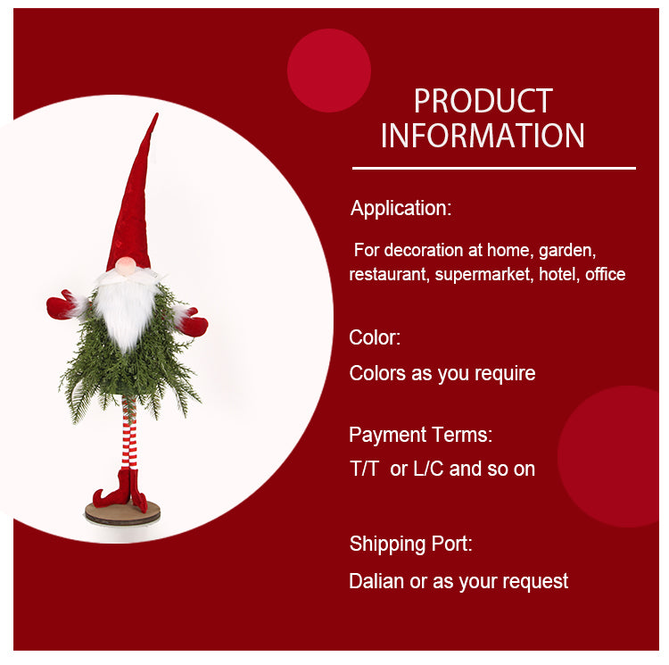 Wholesale Gnomes Faceless Cute Knit Table Ornament for Holiday Christmas Decorations