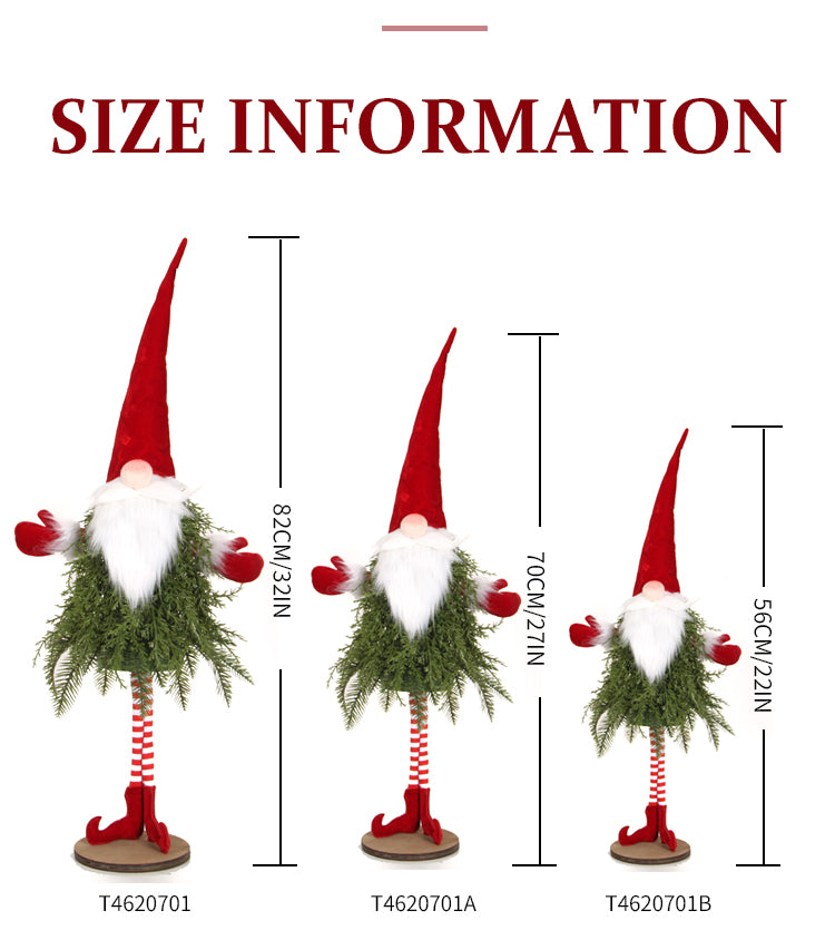 Wholesale Gnomes Faceless Cute Knit Table Ornament for Holiday Christmas Decorations