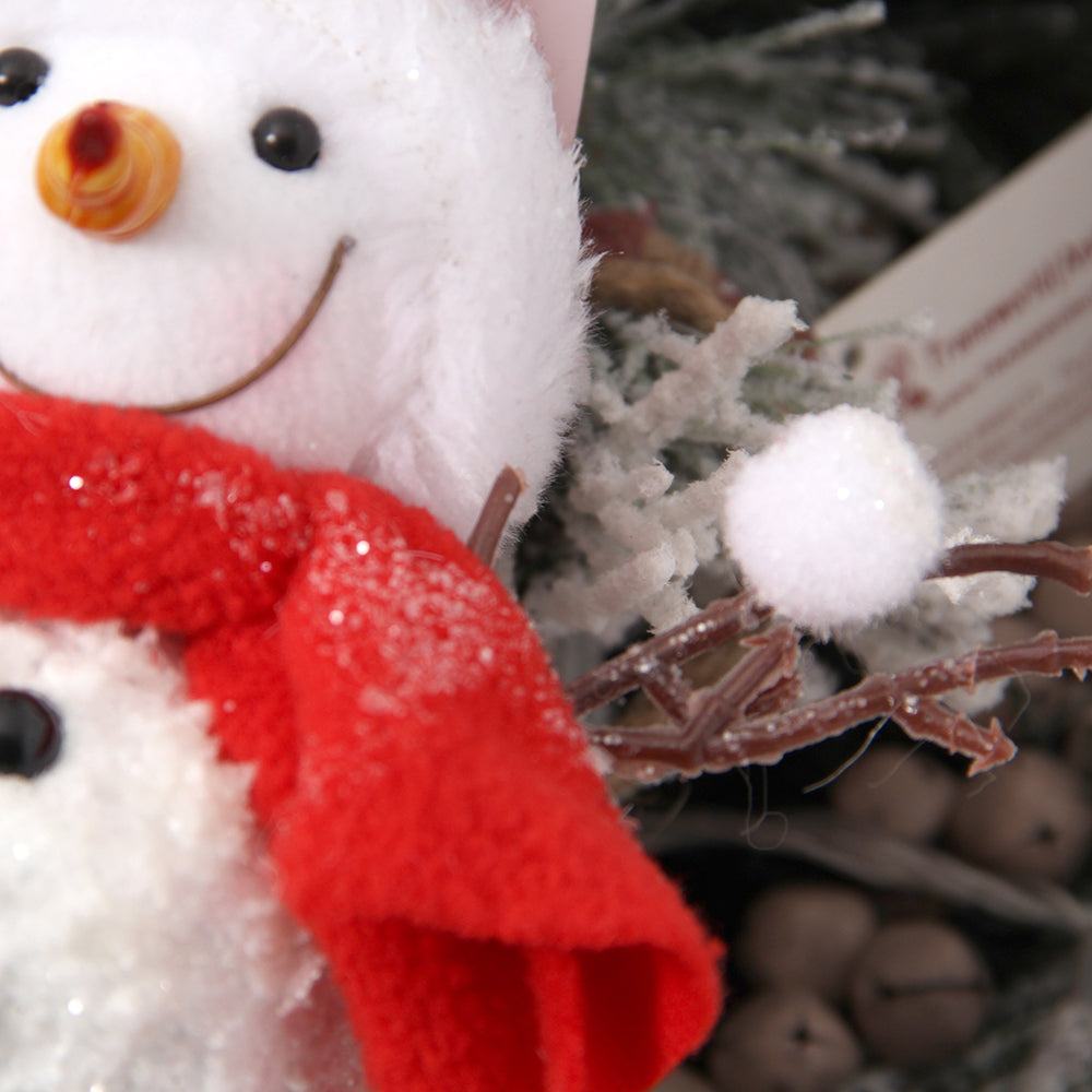 20CM Snowman Decorating Make a Snowman Winter Holiday Outdoor Decoration