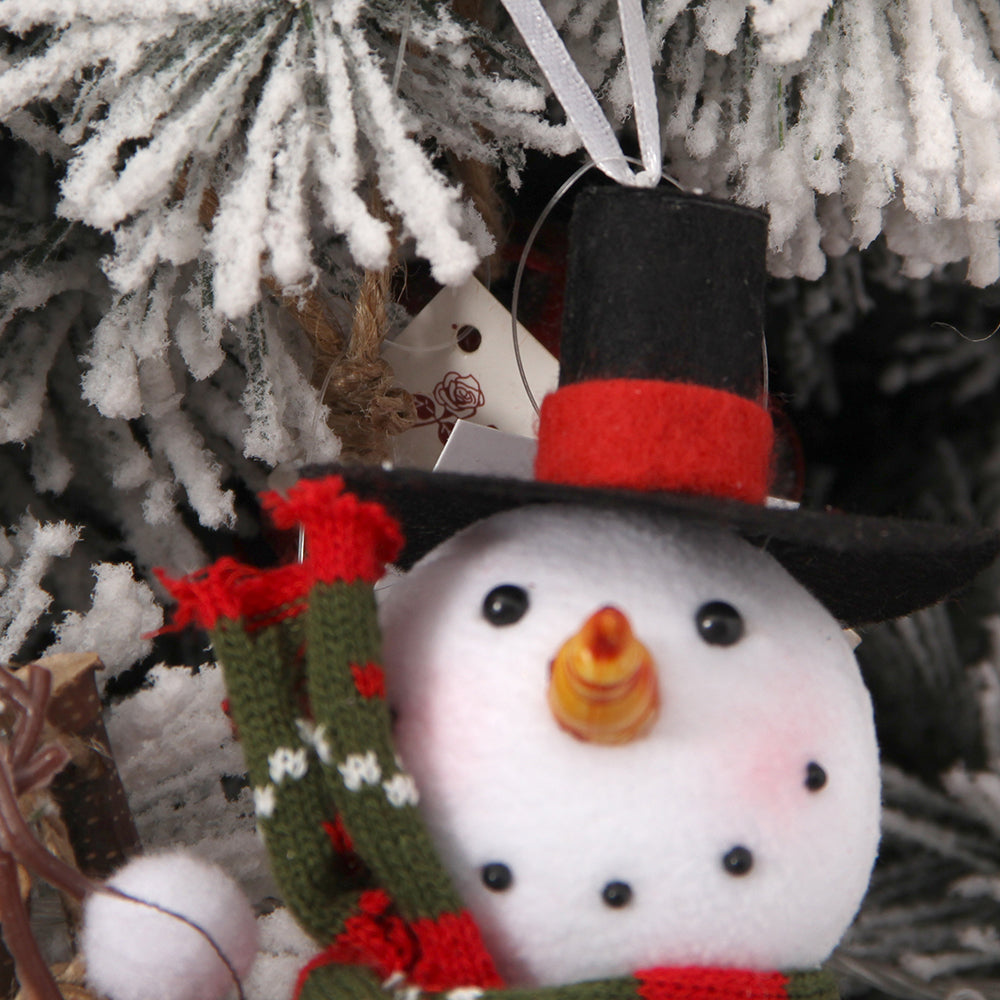 17cm snowman decorating make a snowman winter holiday outdoor decoration
