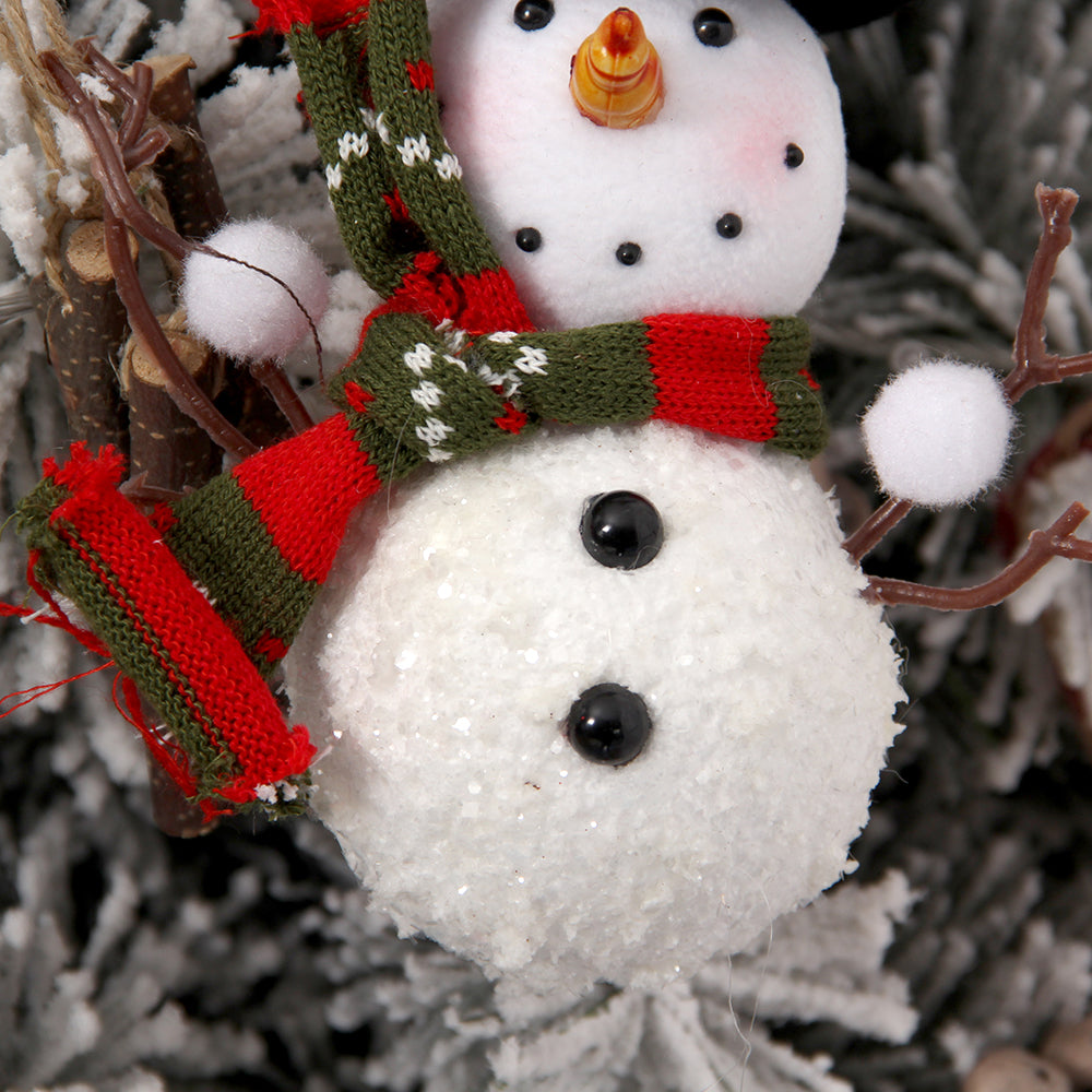 17cm snowman decorating make a snowman winter holiday outdoor decoration