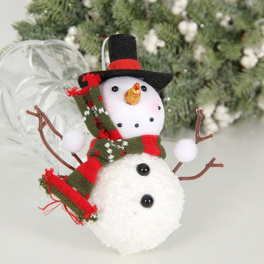 17cm snowman decorating make a snowman winter holiday outdoor decoration