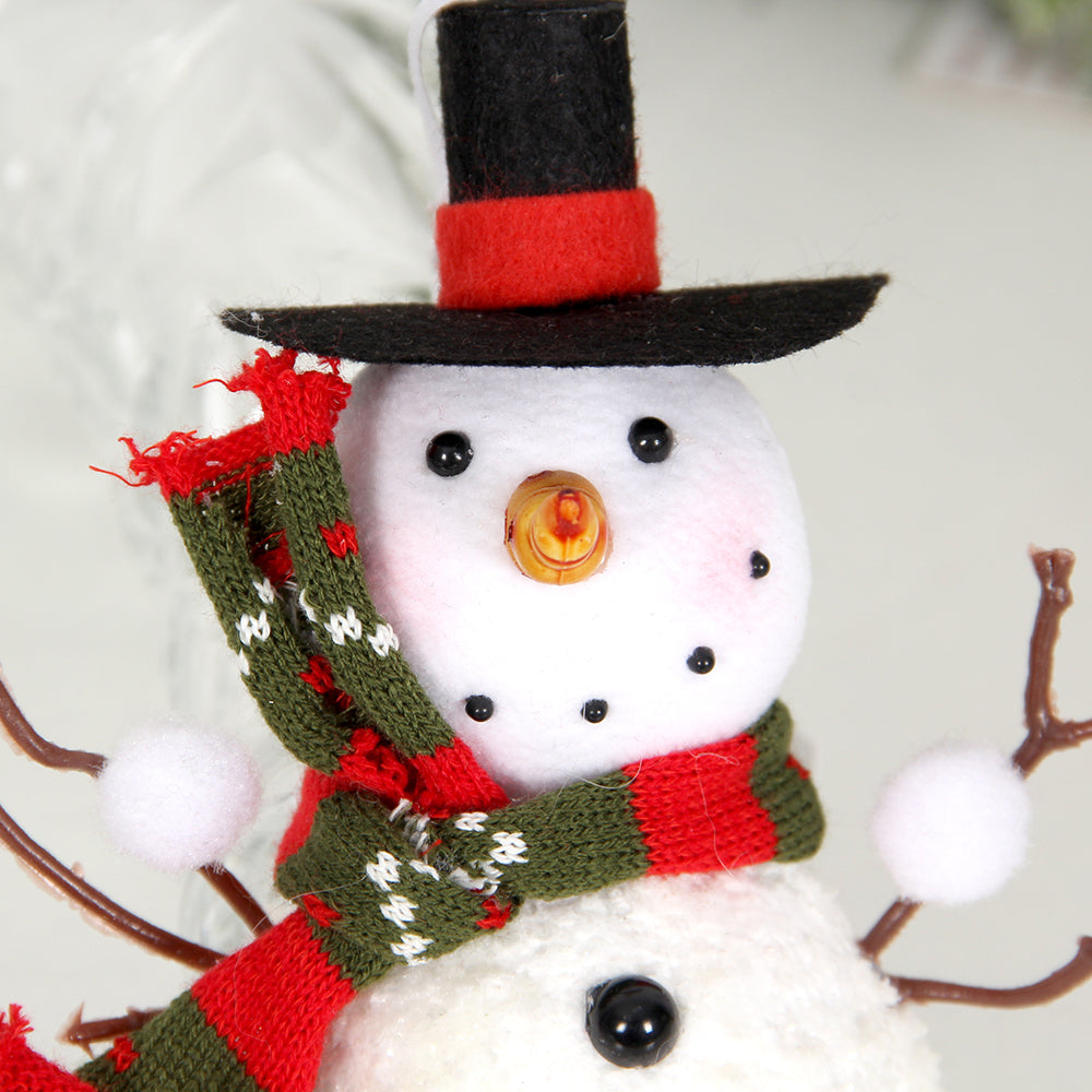 17cm snowman decorating make a snowman winter holiday outdoor decoration