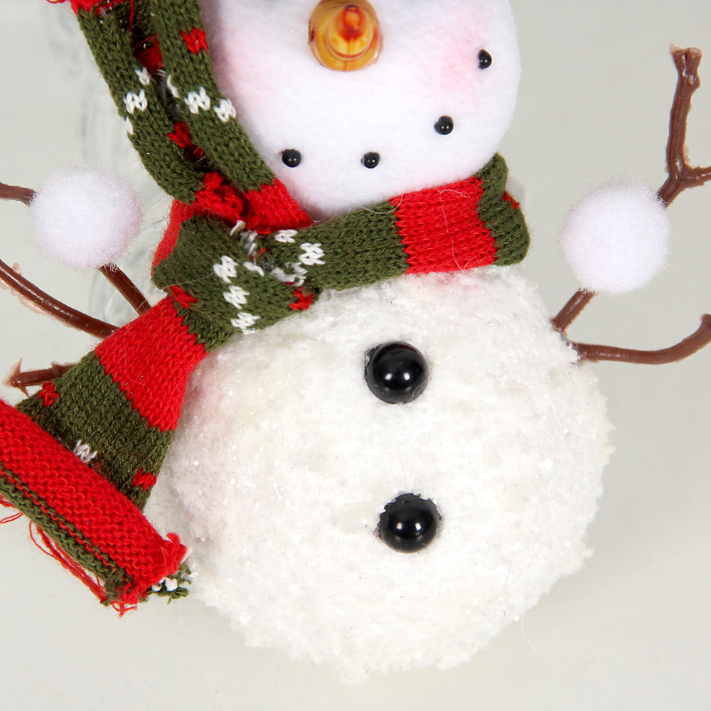 17cm snowman decorating make a snowman winter holiday outdoor decoration