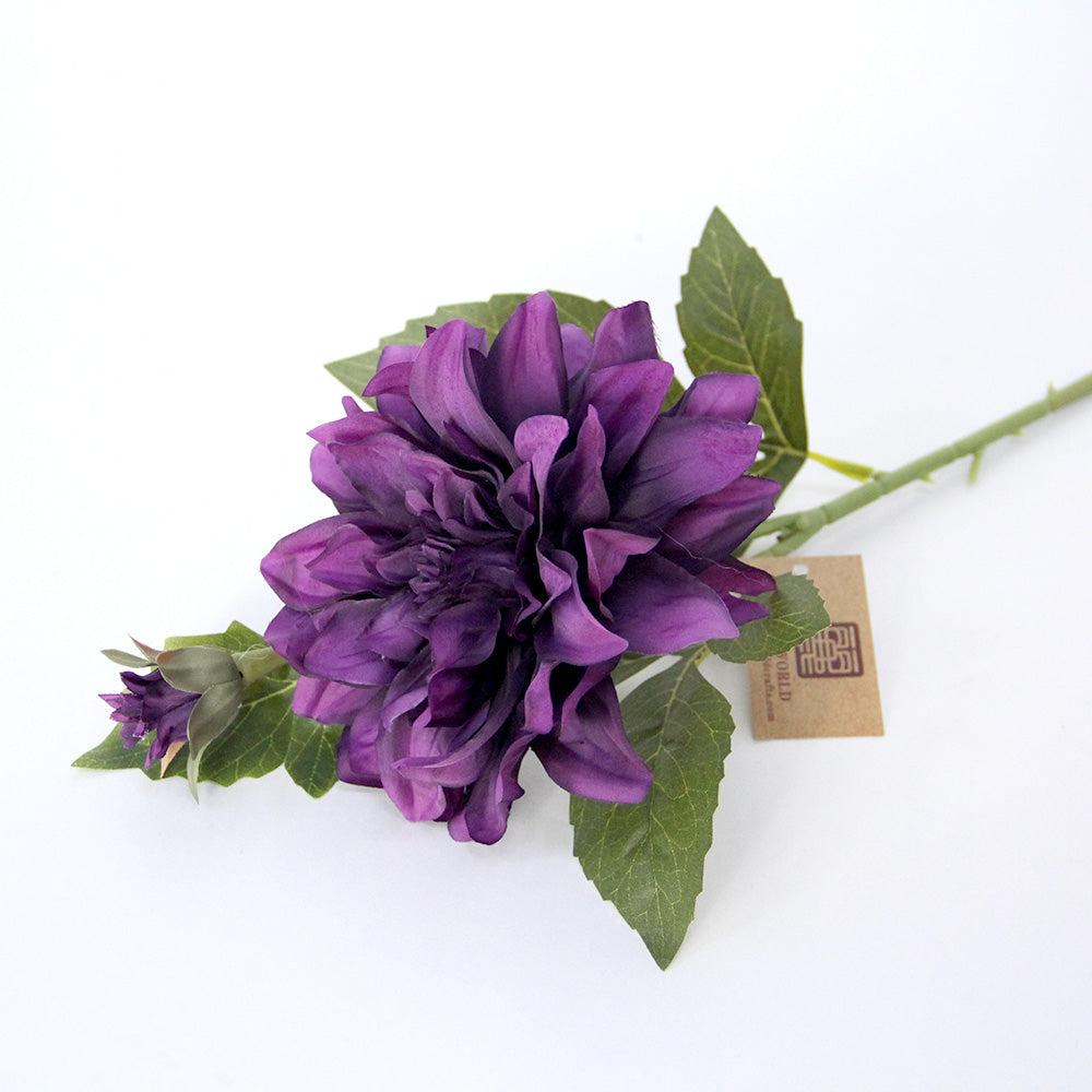 Classic Large Bush Silk Chrysanthemums Artificial Bouquet Silk Flower For Home Decoration