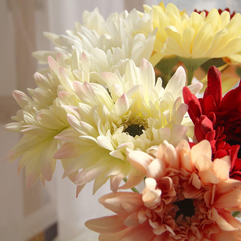 Decorative Artificial Flowers Preserved Flowers In Glass Artificial Flowers For Home Decor