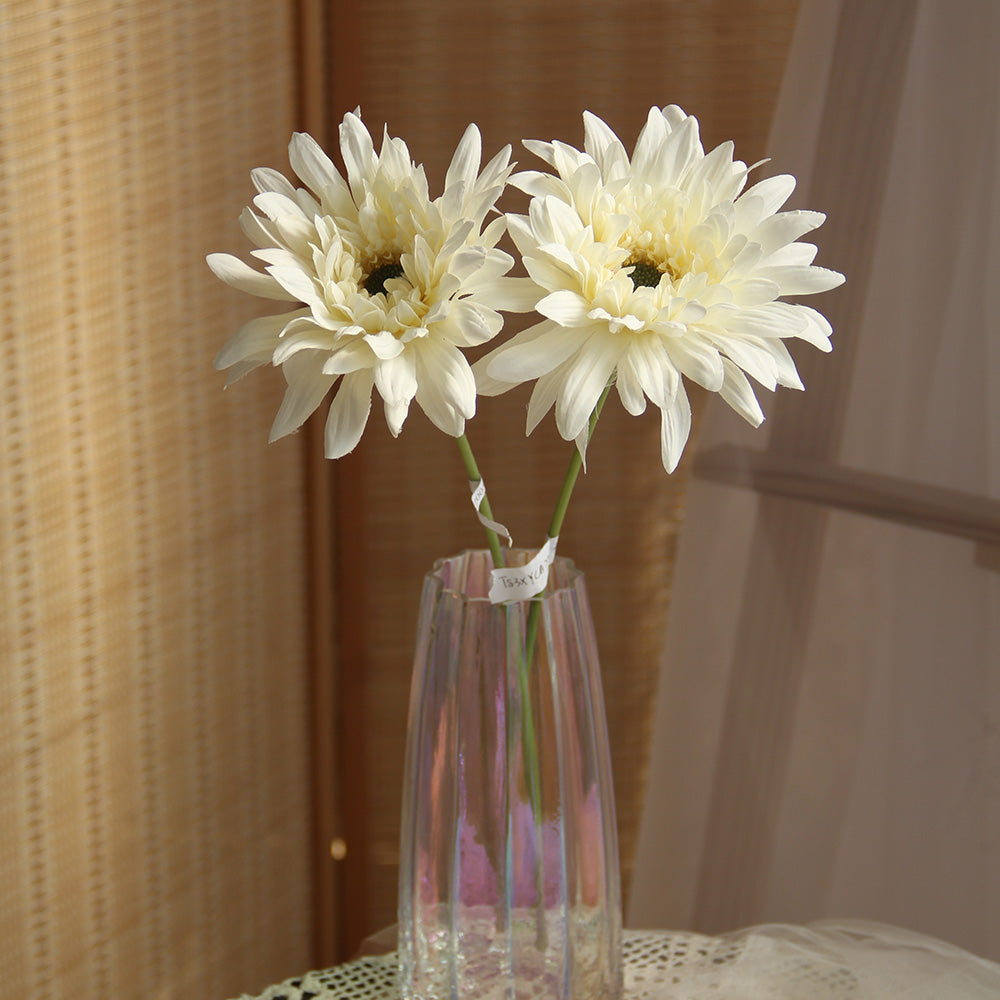 Decorative Artificial Flowers Preserved Flowers In Glass Artificial Flowers For Home Decor
