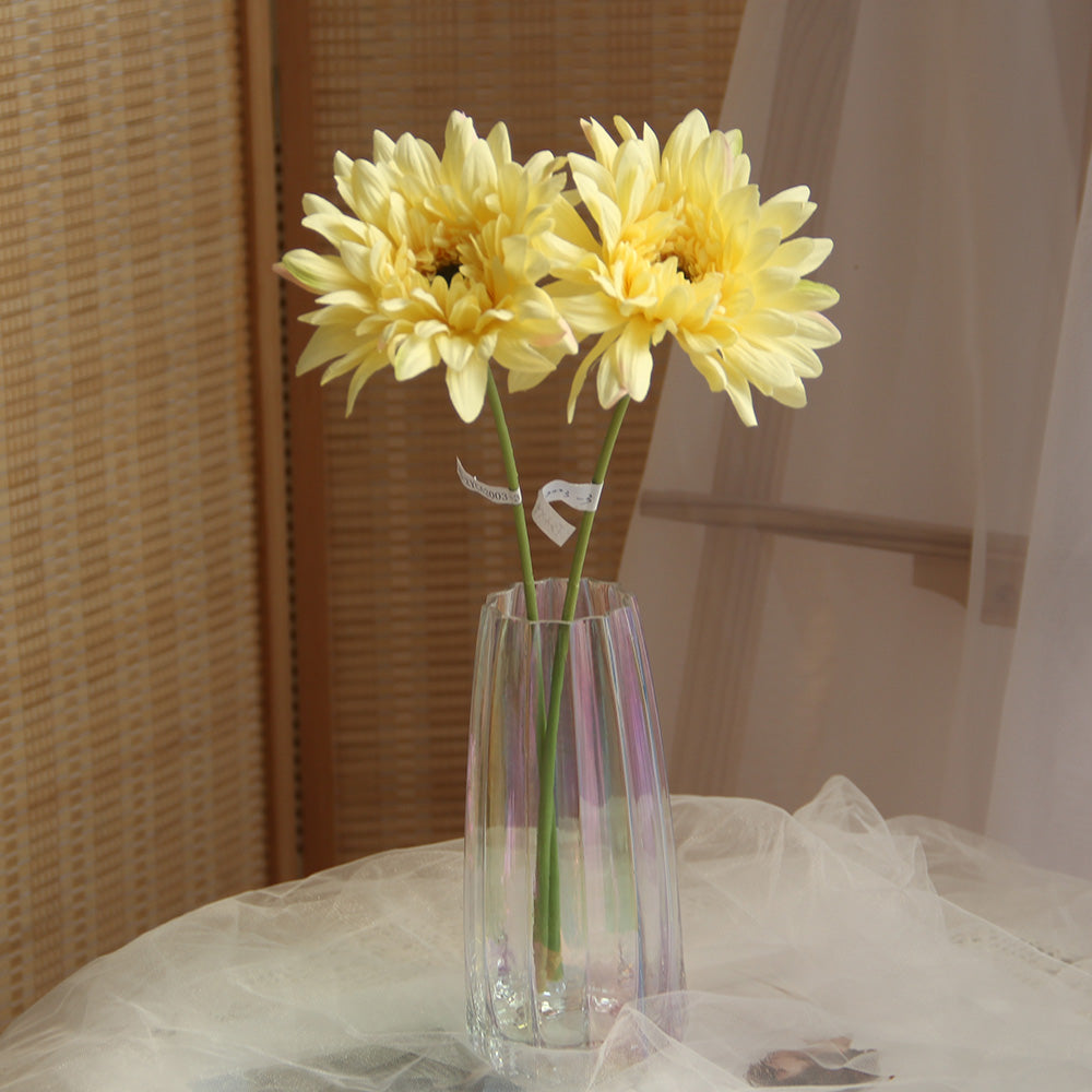 Decorative Artificial Flowers Preserved Flowers In Glass Artificial Flowers For Home Decor