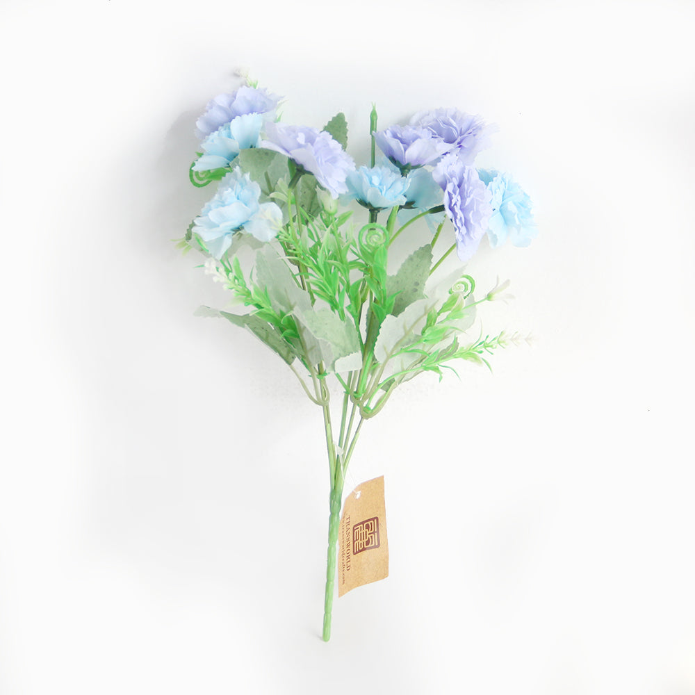 Hot Sale 32CM 10Heads Silk Carnation Artificial Flower Bouquet For Home Wedding Decoration