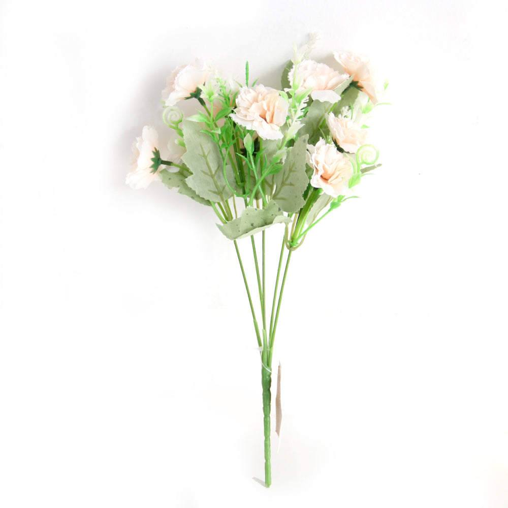 Hot Sale 32CM 10Heads Silk Carnation Artificial Flower Bouquet For Home Wedding Decoration