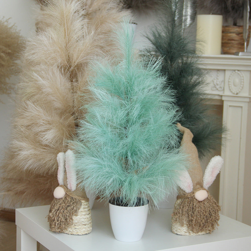 60cm artificial pampas grass tree for Christmas decorations
