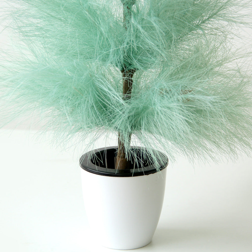 60cm artificial pampas grass tree for Christmas decorations