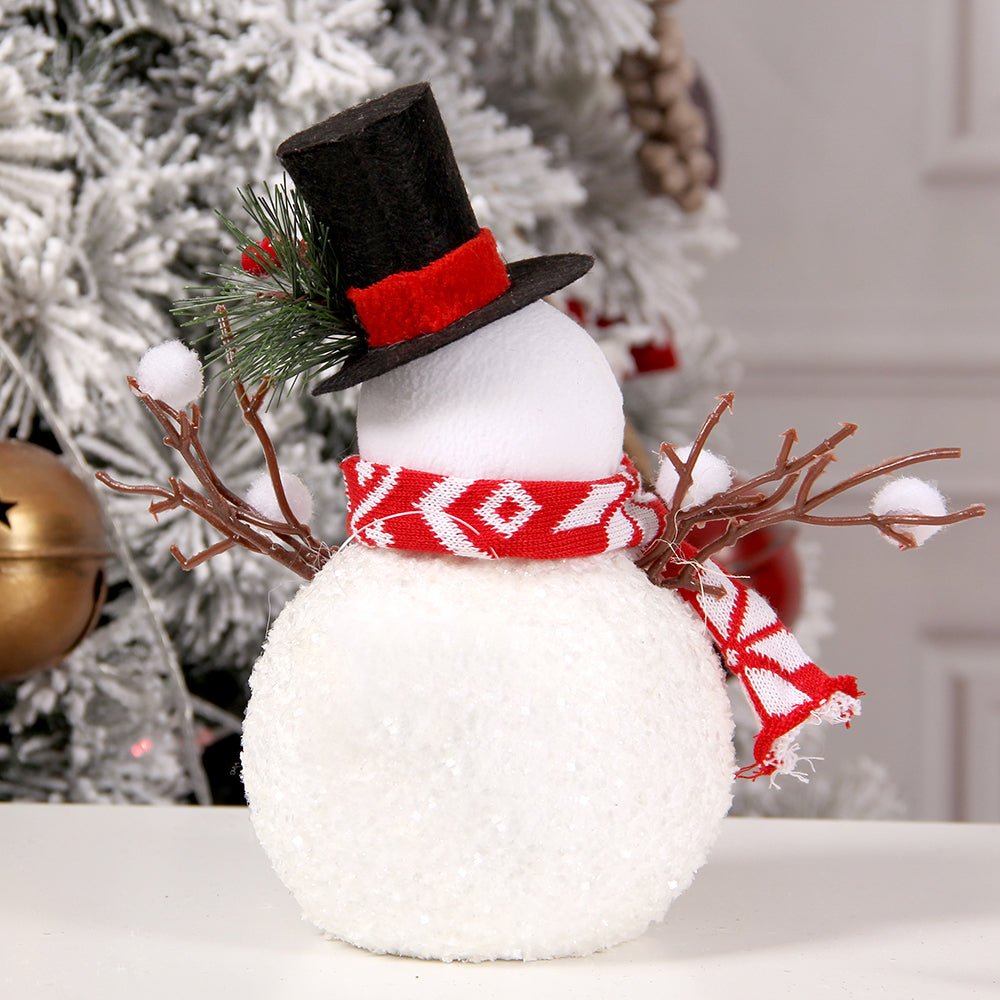 23CM Snowman Decorating Make a Snowman Winter Holiday Outdoor Decoration
