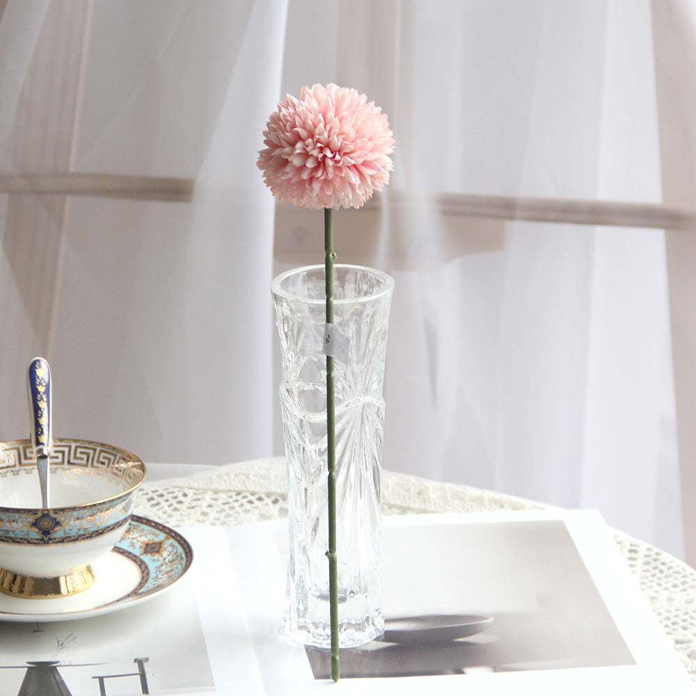 Classic Chrysanthemum Spray Ball Flower Bouquet Artificial Spring and Summer Home Decor