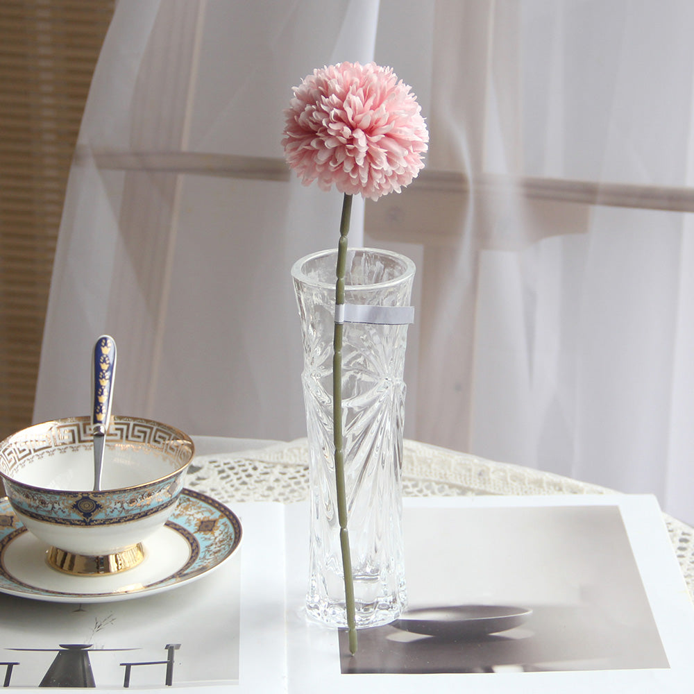 Classic Chrysanthemum Spray Ball Flower Bouquet Artificial Spring and Summer Home Decor