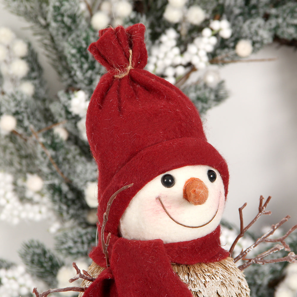 34cm Snowman Decorating Make a Snowman Winter Holiday Outdoor Decoration