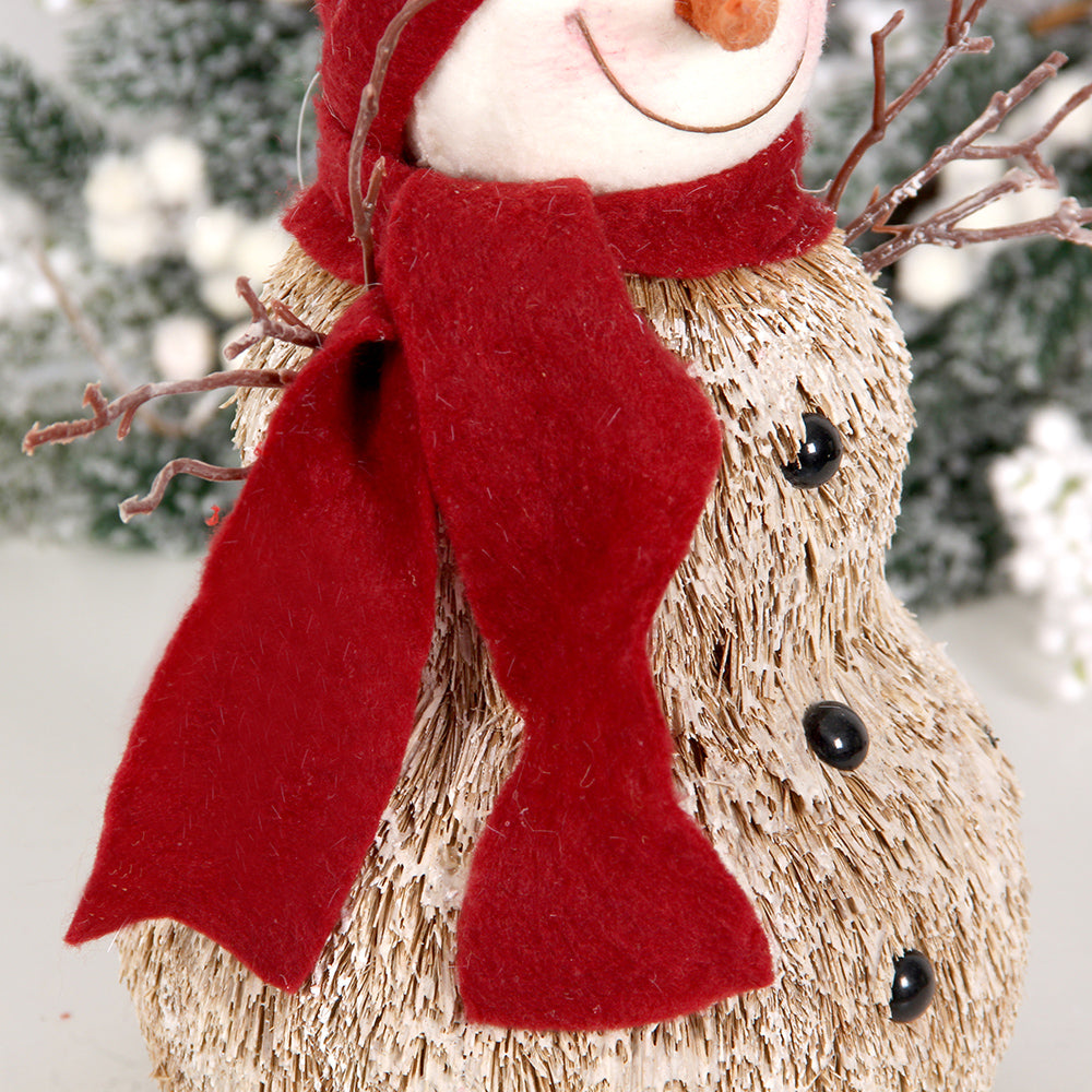 34cm Snowman Decorating Make a Snowman Winter Holiday Outdoor Decoration