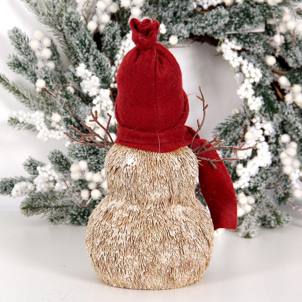 34cm Snowman Decorating Make a Snowman Winter Holiday Outdoor Decoration