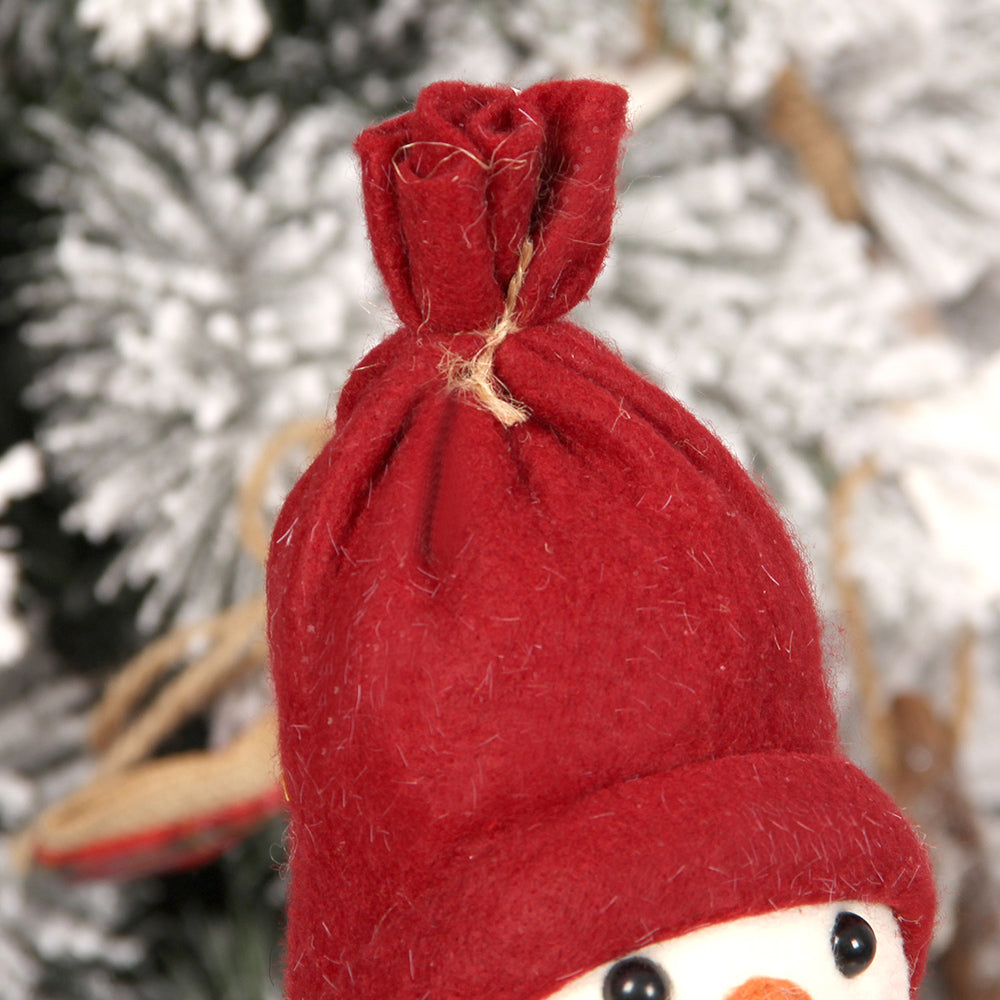 34cm Snowman Decorating Make a Snowman Winter Holiday Outdoor Decoration