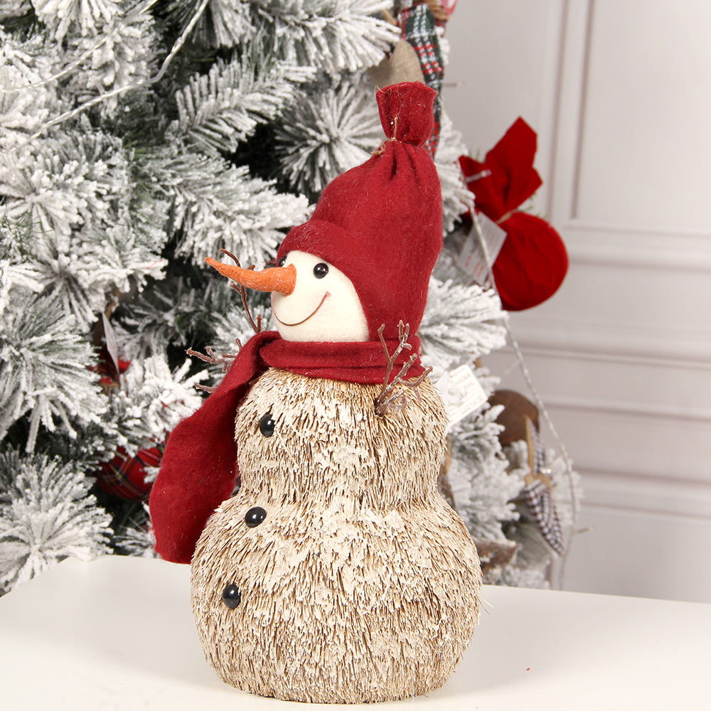 34cm Snowman Decorating Make a Snowman Winter Holiday Outdoor Decoration