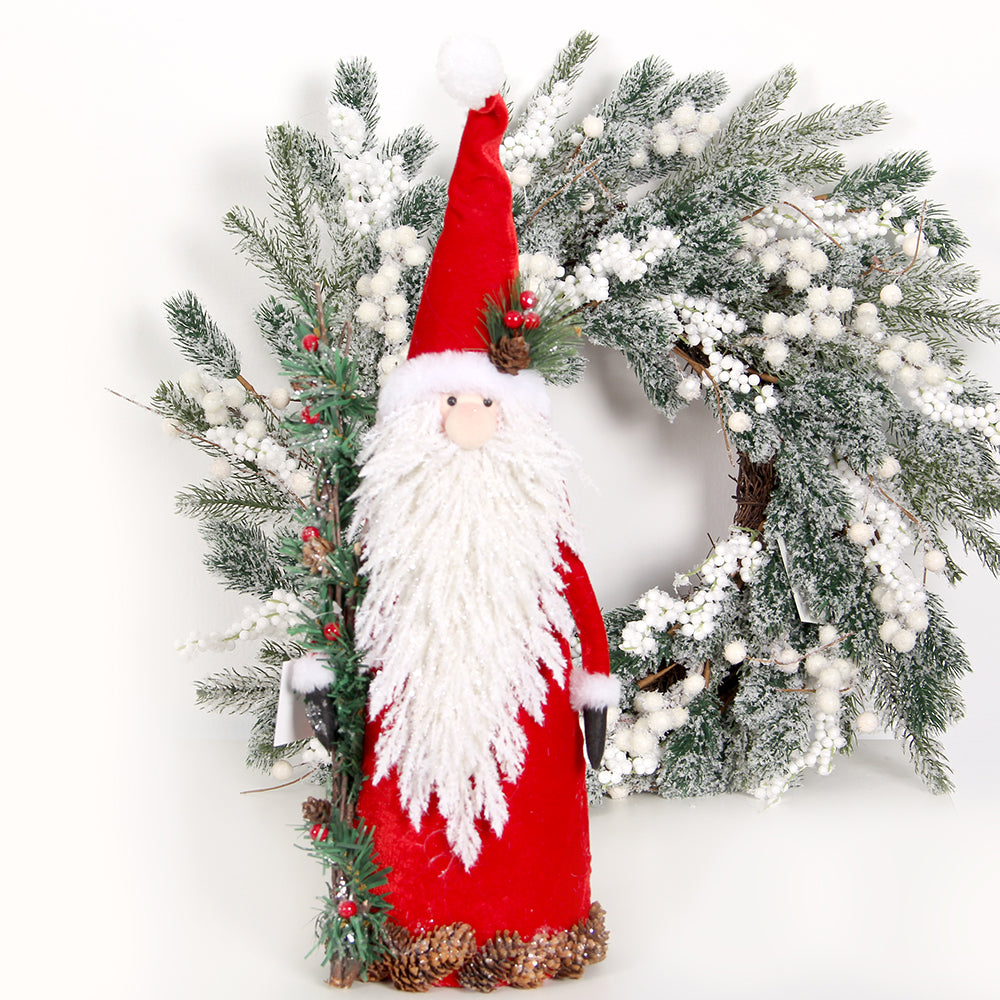 51CM Santa Claus Whitebeard Doll Gnomes Home Decoration Christmas Decoration