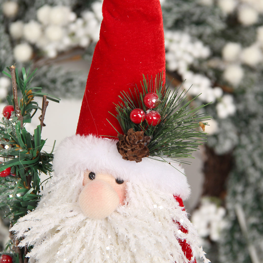 51CM Santa Claus Whitebeard Doll Gnomes Home Decoration Christmas Decoration