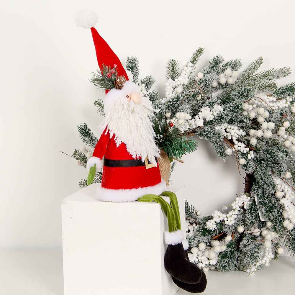 58CM Santa Claus Whitebeard Doll Gnomes Home Decoration Christmas Decoration
