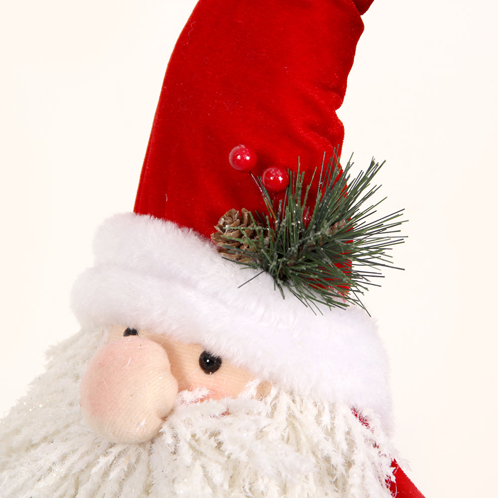 Christmas Santa Claus Dolls Decoration Festival Holiday Display Santa Claus Toy Traditional Xmas santa claus decor