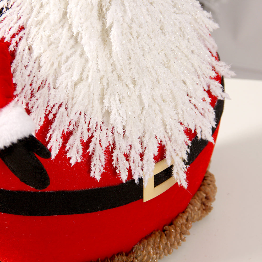 Christmas Santa Claus Dolls Decoration Festival Holiday Display Santa Claus Toy Traditional Xmas santa claus decor
