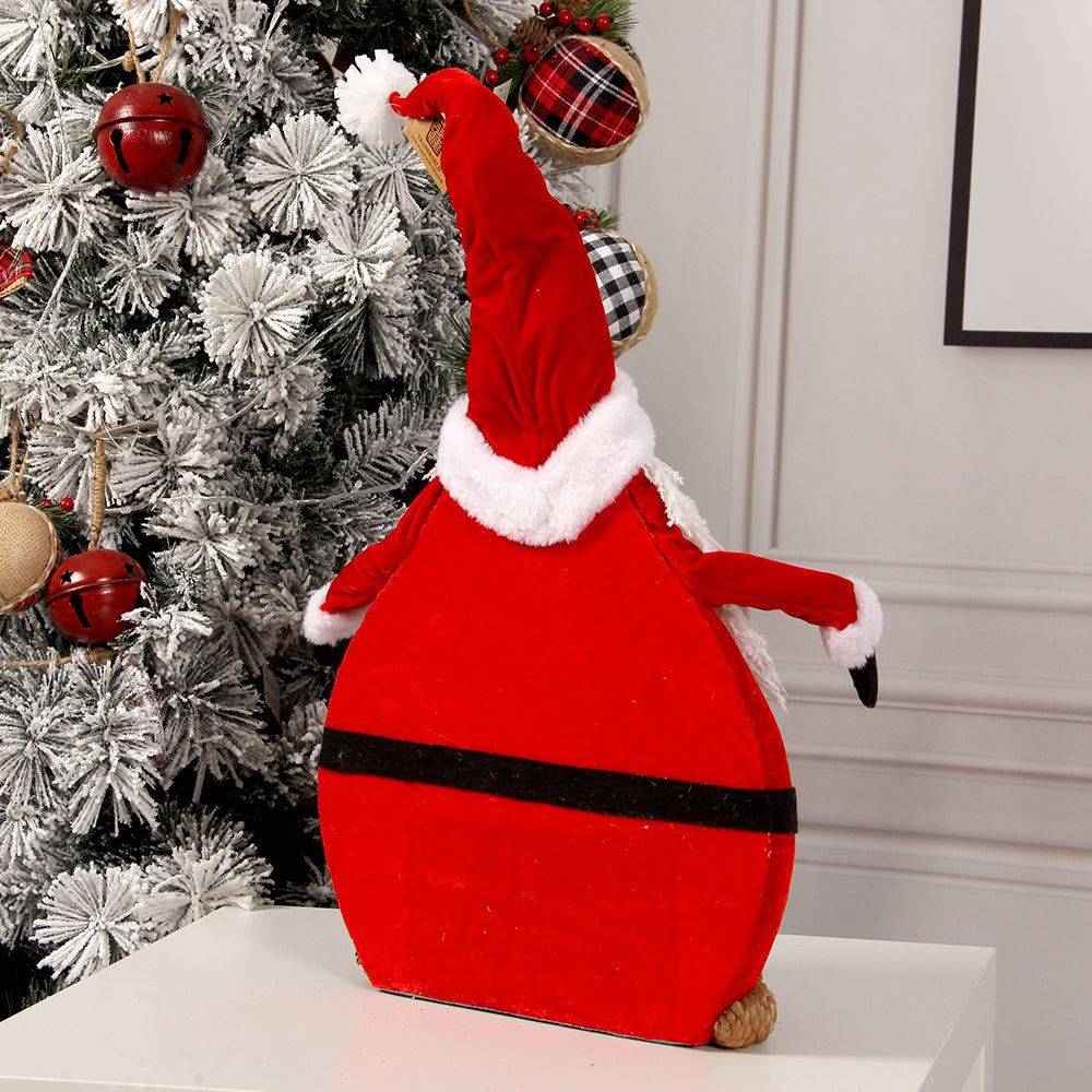 Christmas Santa Claus Dolls Decoration Festival Holiday Display Santa Claus Toy Traditional Xmas santa claus decor