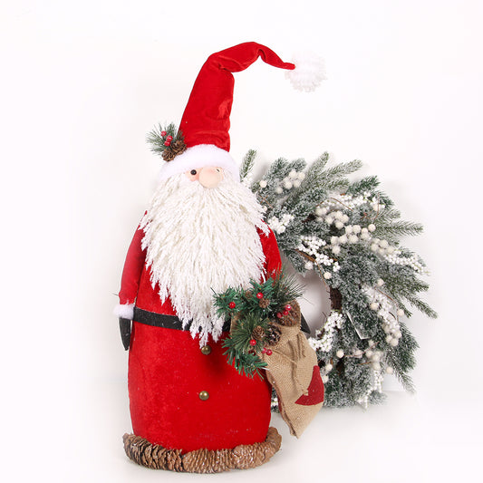 83CM Santa Claus Whitebeard Doll Gnomes Home Decoration Christmas Decoration