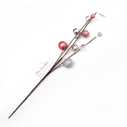 Exquisite Design 40cm Christmas Berries Picks Plastic Christmas Spray For Christmas decoration