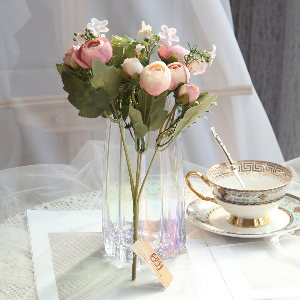 Hydrangeas Flowers Artificial Wedding Artificial Christmas Wedding Decoration Flowers Artificial Decorative Flowers Floral Spray Artificial Flower Spring