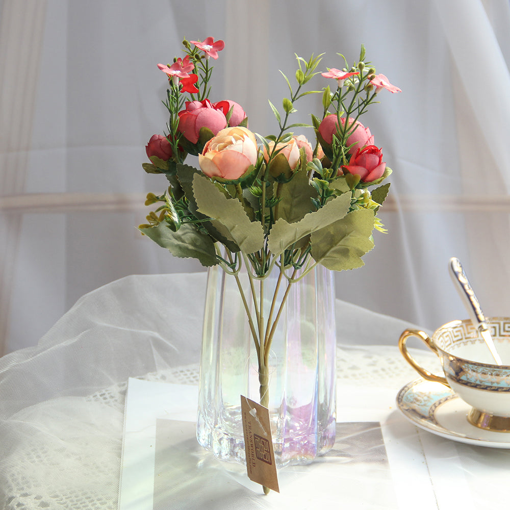 Hydrangeas Flowers Artificial Wedding Artificial Christmas Wedding Decoration Flowers Artificial Decorative Flowers Floral Spray Artificial Flower Spring