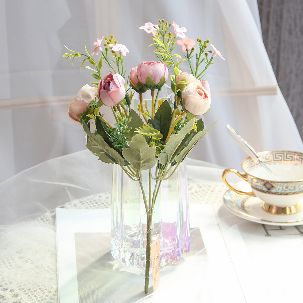 Hydrangeas Flowers Artificial Wedding Artificial Christmas Wedding Decoration Flowers Artificial Decorative Flowers Floral Spray Artificial Flower Spring