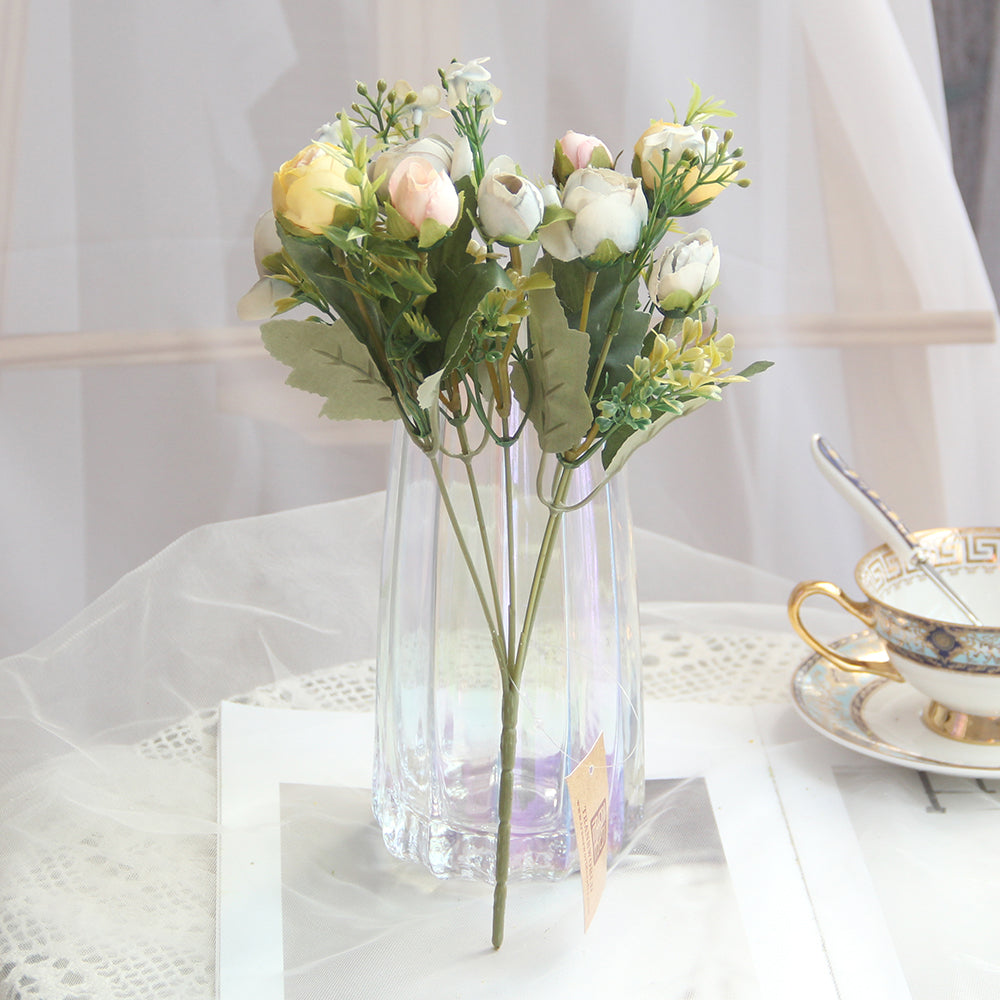 Hydrangeas Flowers Artificial Wedding Artificial Christmas Wedding Decoration Flowers Artificial Decorative Flowers Floral Spray Artificial Flower Spring