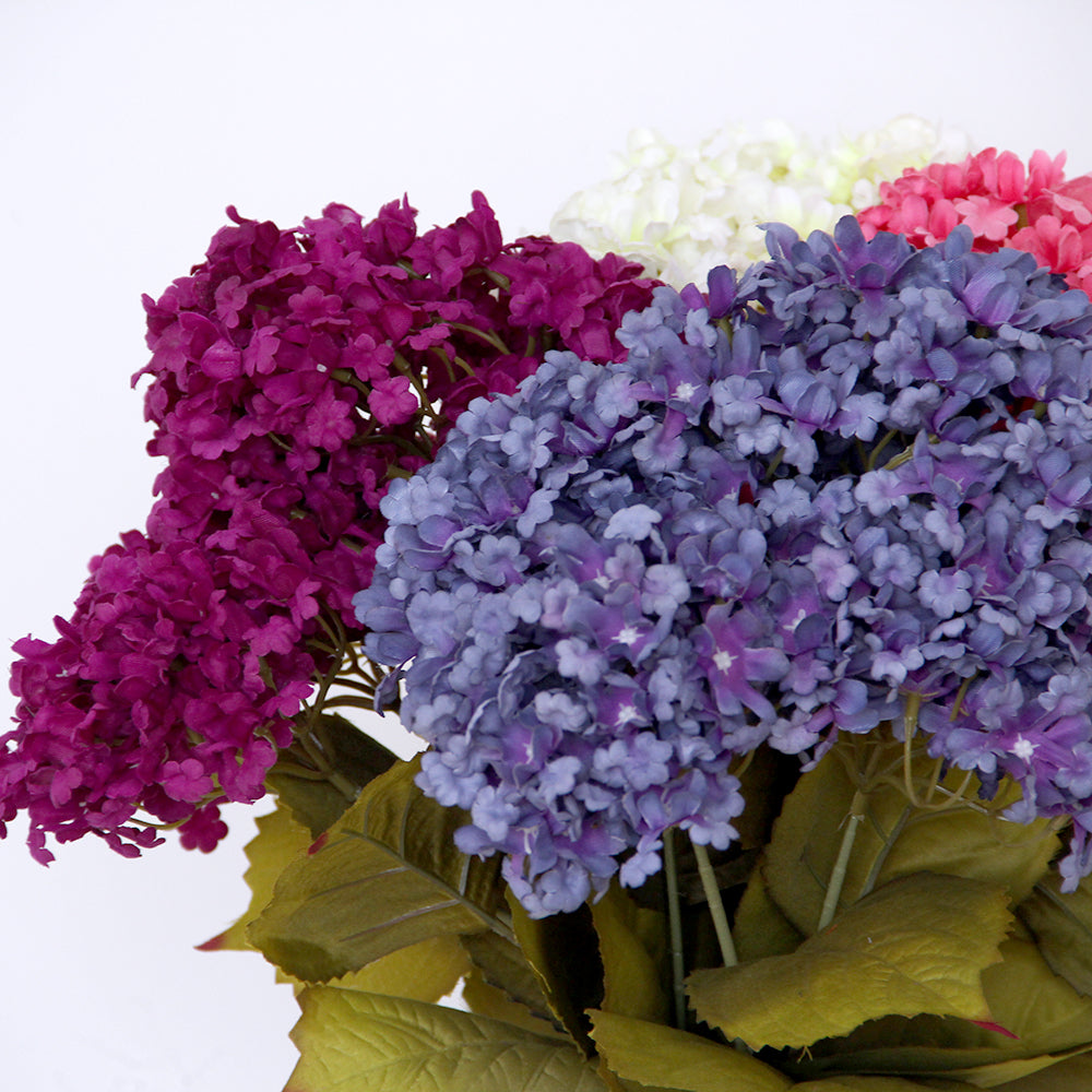 58CM Silk Hydrangea Spray Artificial Flower Home Decoration for Wedding Decoration