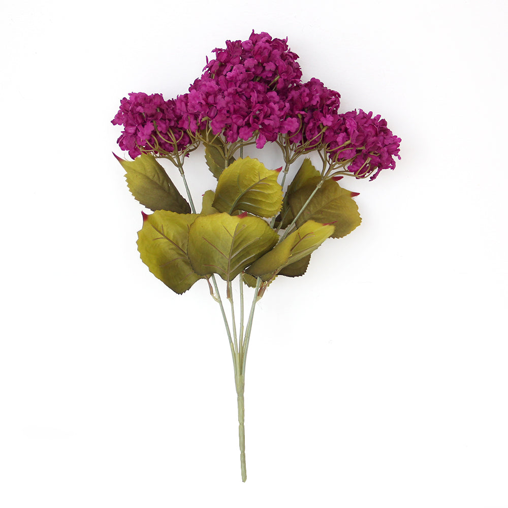 58CM Silk Hydrangea Spray Artificial Flower Home Decoration for Wedding Decoration