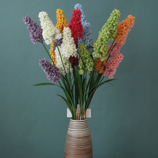 1.3m Three Rice Pagoda Artificial Flower Spring/Summer Silk Flowers for Wedding Home Decoration