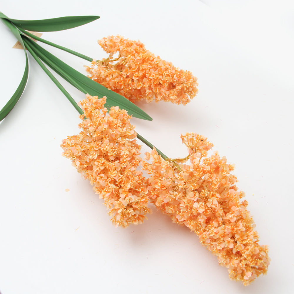 1.3m Three Rice Pagoda Artificial Flower Spring/Summer Silk Flowers for Wedding Home Decoration