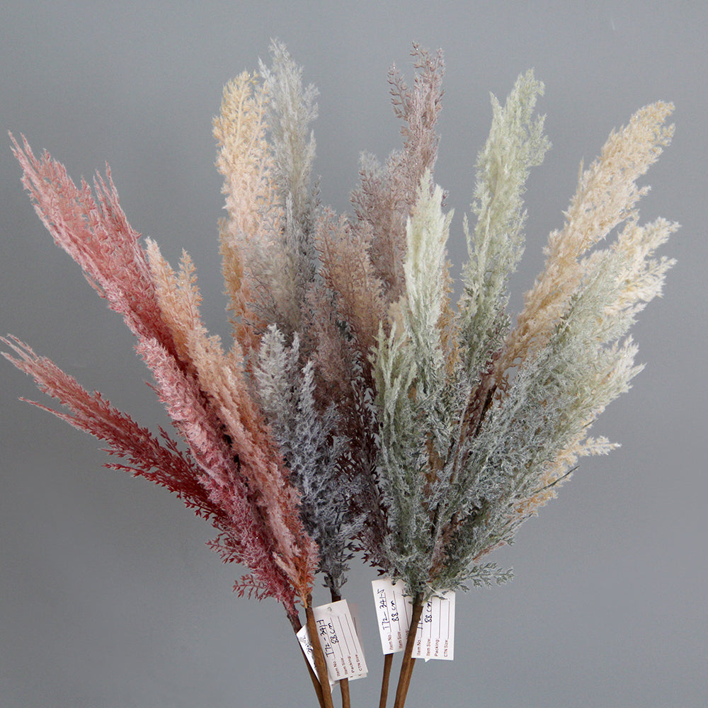 88cm artificial grass flowers artificial branch for autumn decoration
