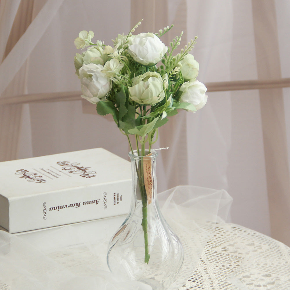 30cm peony spray artificial flower spring