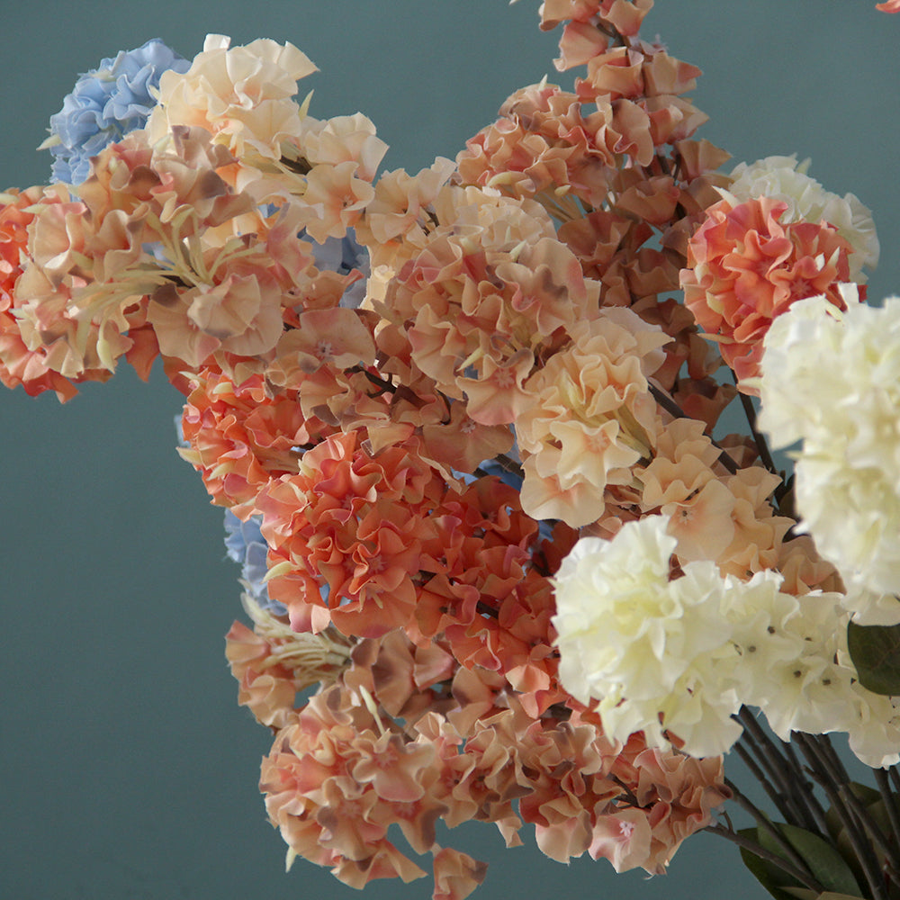 Transworld Cockscomb Spray Artificial Flowers Floral Spray Decorative Flowers for Home Decor