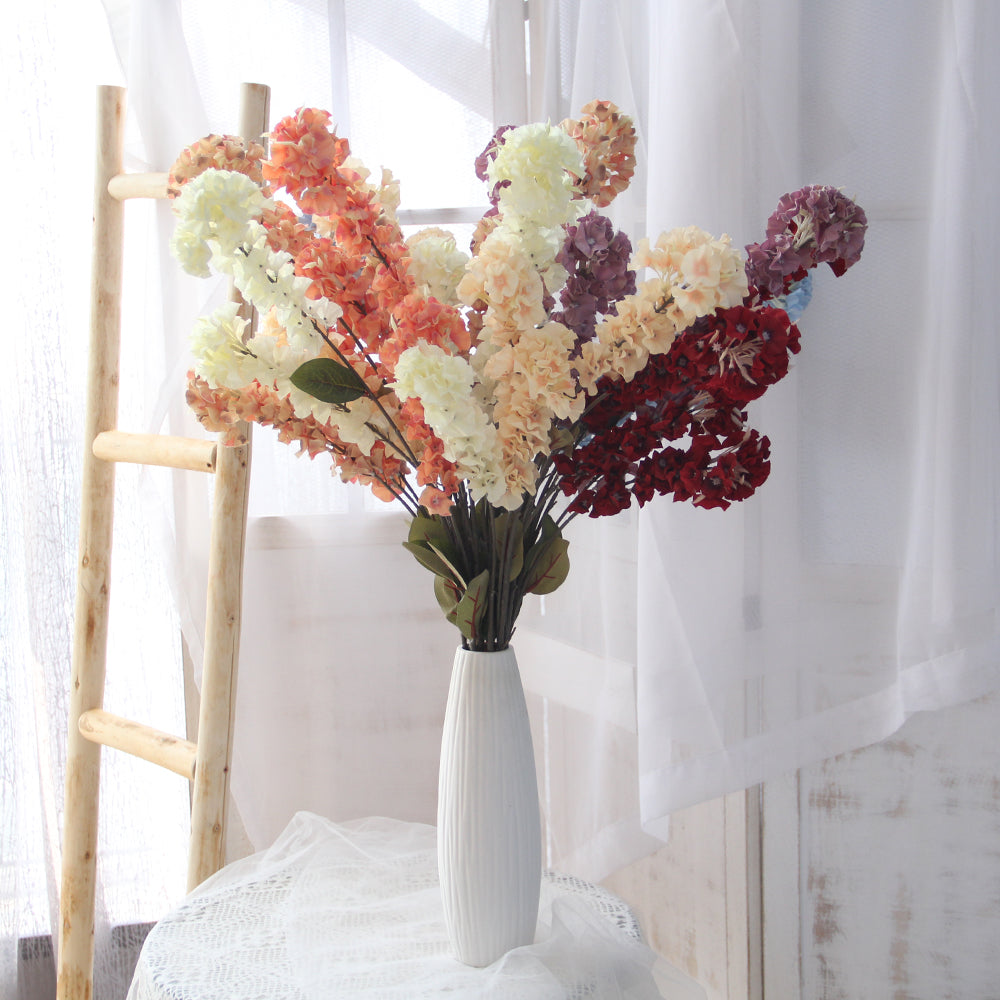 Transworld Cockscomb Spray Artificial Flowers Floral Spray Decorative Flowers for Home Decor
